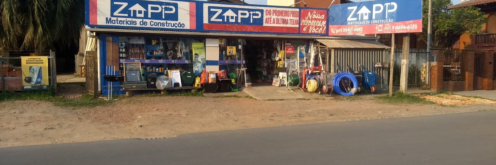 DO PRIMEIRO PREGO A ULTIMA TELHA ZAP MATERIAIS DE CONSTRUÇAO O MELHOR PREÇO DA REGIAO  REALIZANDO SONHOS